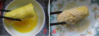banh my cuon chuoi1 - Cách làm bánh mỳ cuộn chuối giòn thơm lạ miệng