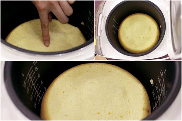 cach lam banh bong lan - Cách làm bánh bông lan bằng nồi cơm điện