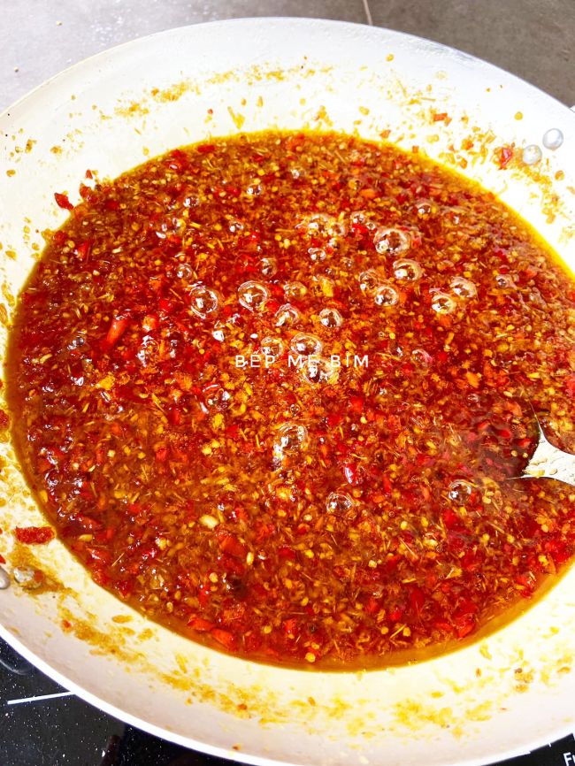 cach lam sa te 2 - Cách làm Sa tế sả ớt cay ngon để được lâu cực đơn giản