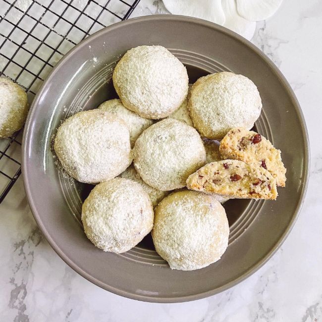 Bông Tuyết 2 Cookies - Cách làm Bánh Bông Tuyết Giòn, Thơm Ngon cực đơn giản