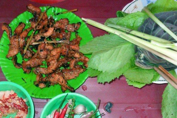 Diềm nướng - đặc sản miền núi Thừa Thiên
