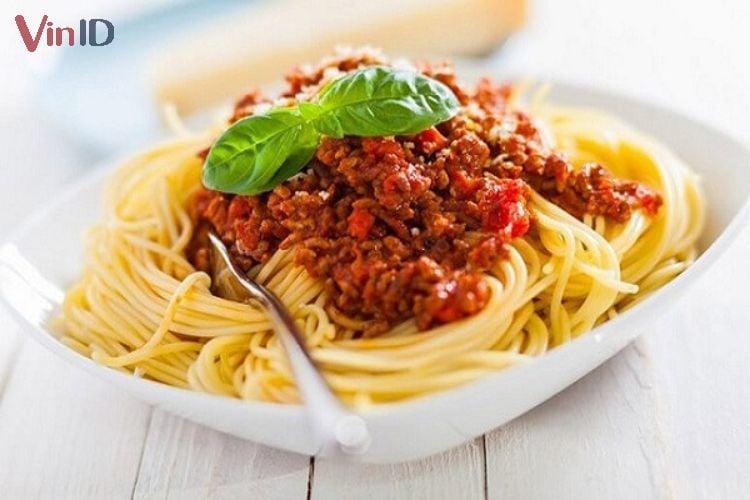 Món mì ý Spaghetti Bolognese